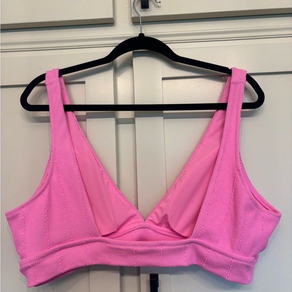 Aerie Ribbed Triangle Bikini Top - Picture 2 of 4